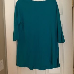 J. Jill luxe supination pleat back tunic